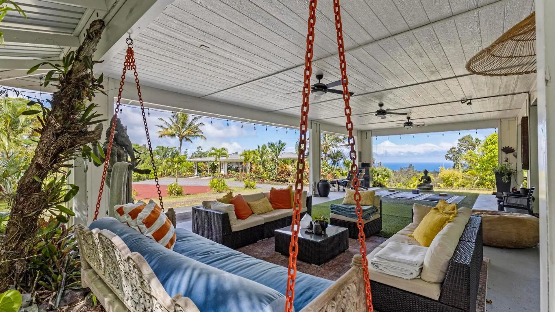 Mala O Kilauea Nature Retreat Pahoa Villa